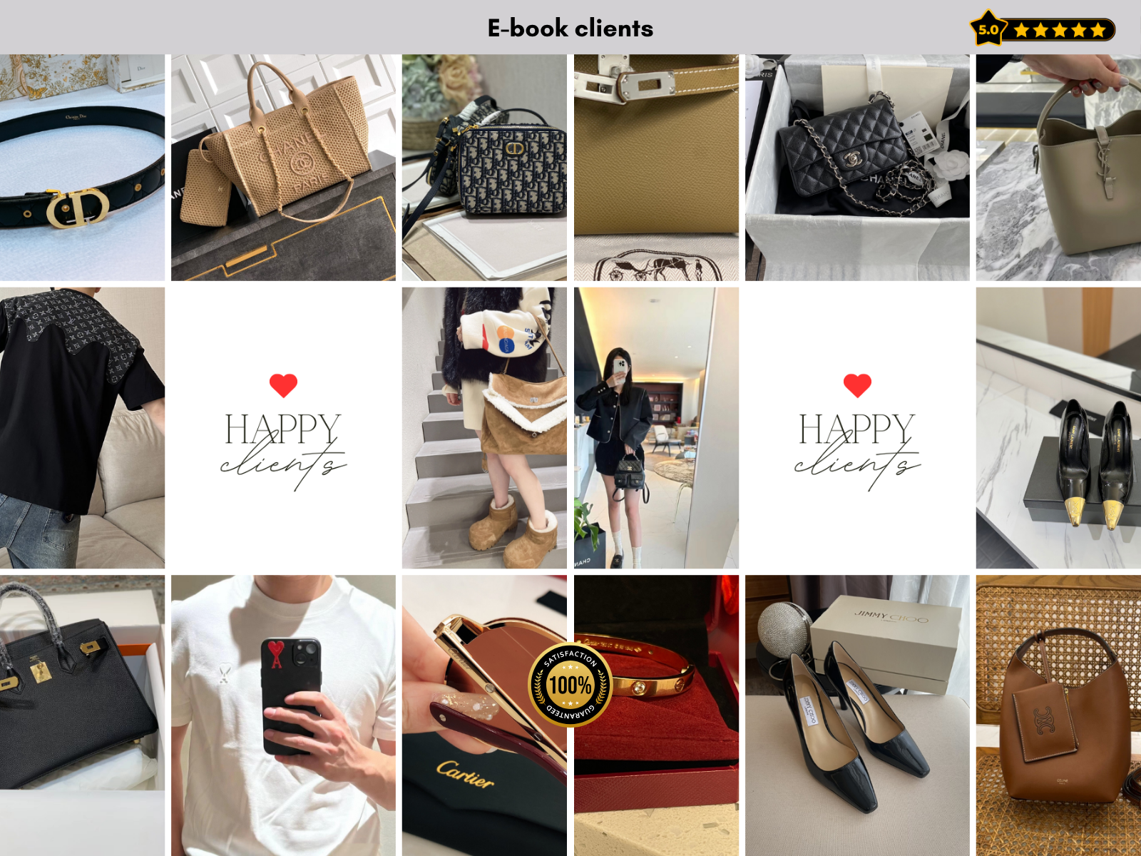 De Lys e-book clients — real deliveries