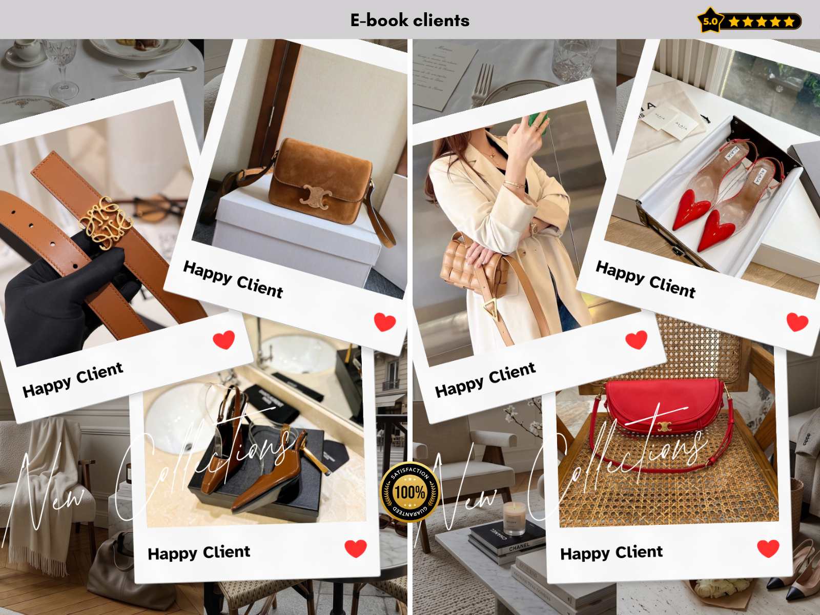 De Lys e-book clients — real deliveries